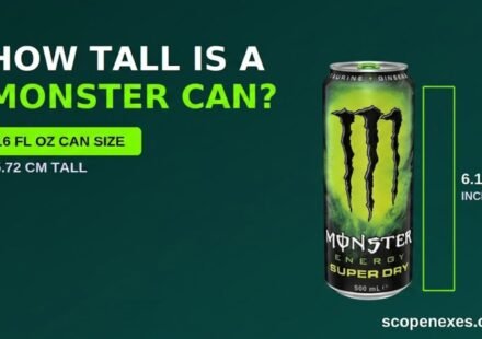 How Tall Is a Monster Can