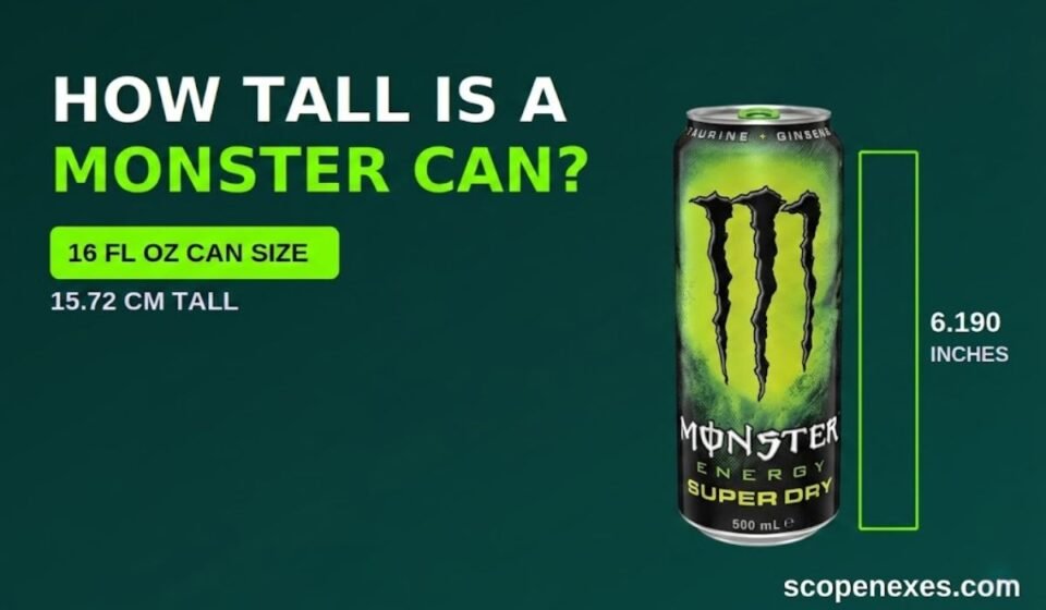 How Tall Is a Monster Can