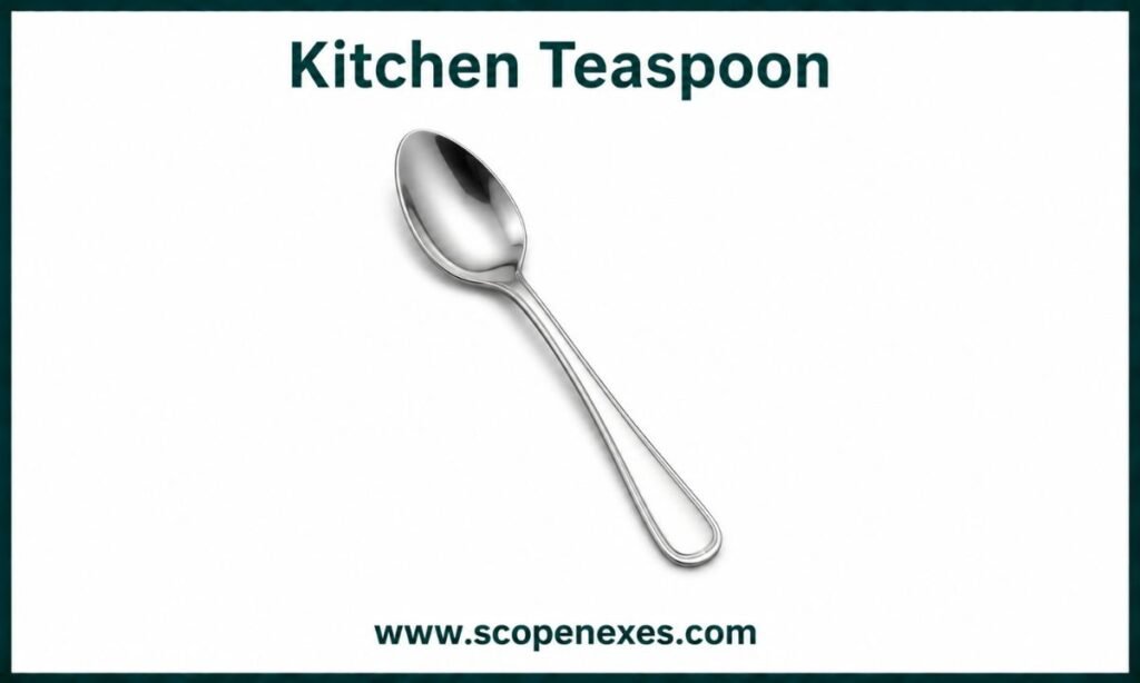 Kitchen Teaspoon 5 inches long
