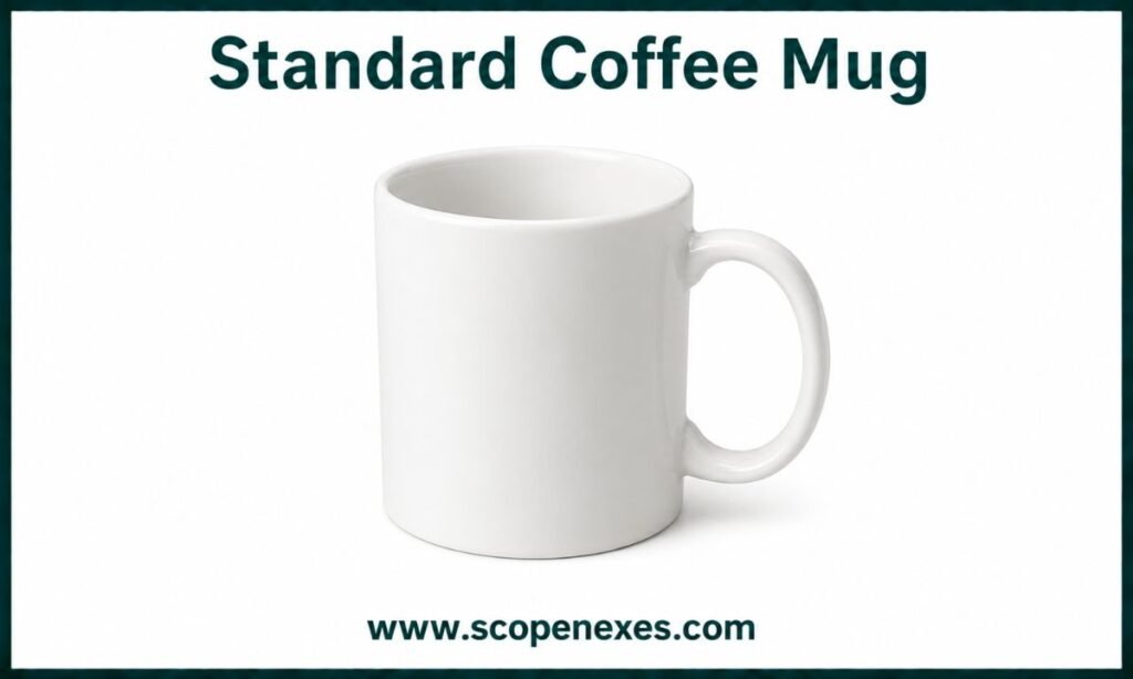 Standard Coffee Mug 5 inches long