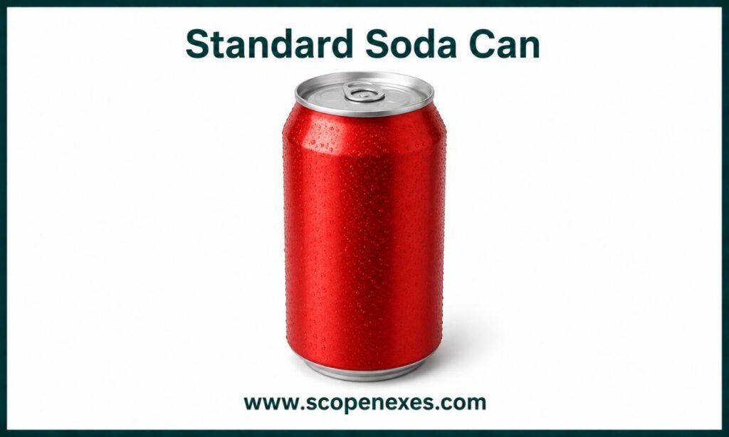Standard Soda Can 5 inches