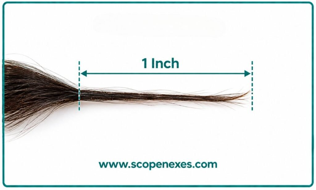 1 Inch of Hair