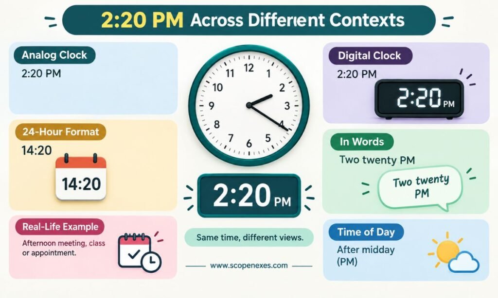 2:20 PM Across Different Contexts