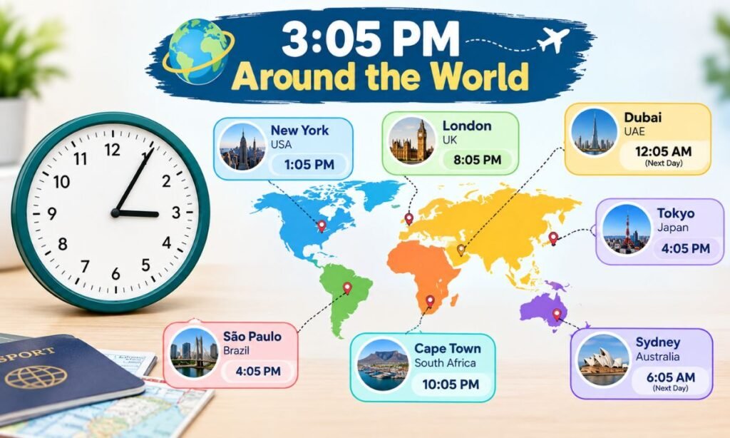 3:05 PM Around the World