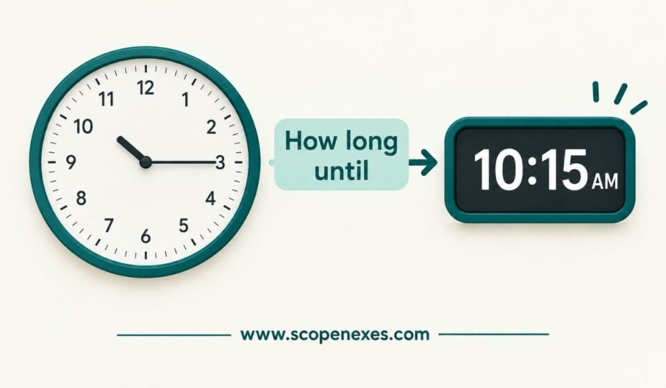 How Long Until 10:15 AM