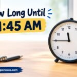 How Long Until 11:45 AM