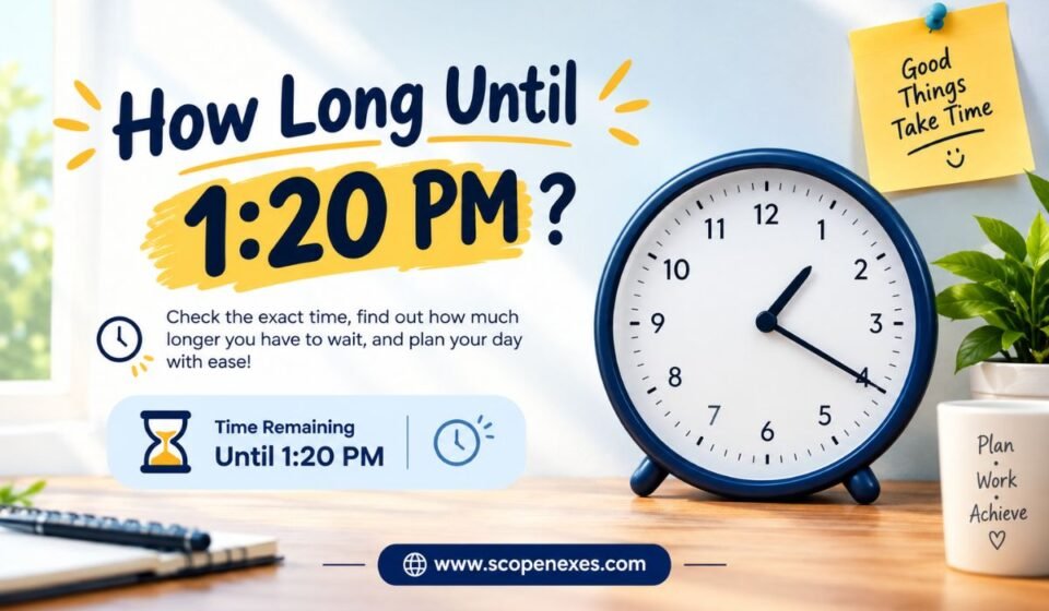How Long Until 1:20 PM