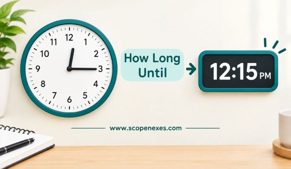 How Long Until 12:15 PM