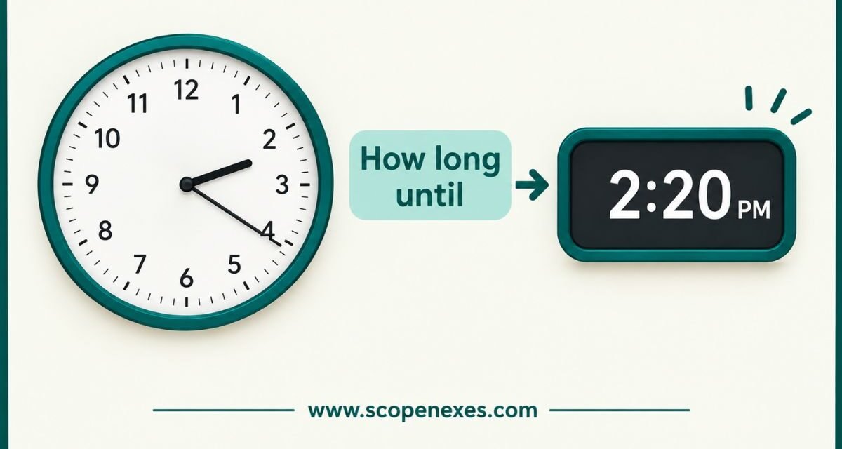 How Long Until 2:20 PM
