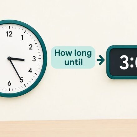 How Long Until 3:05 PM