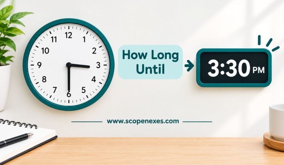 How Long Until 3:30 PM
