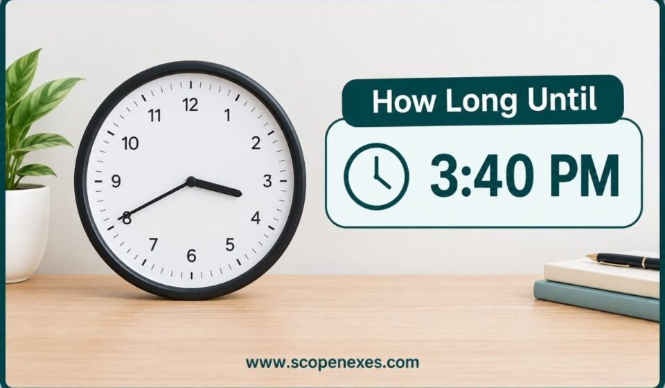 How Long Until 340 PM