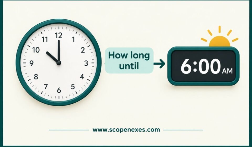 How Long Until 6 AM