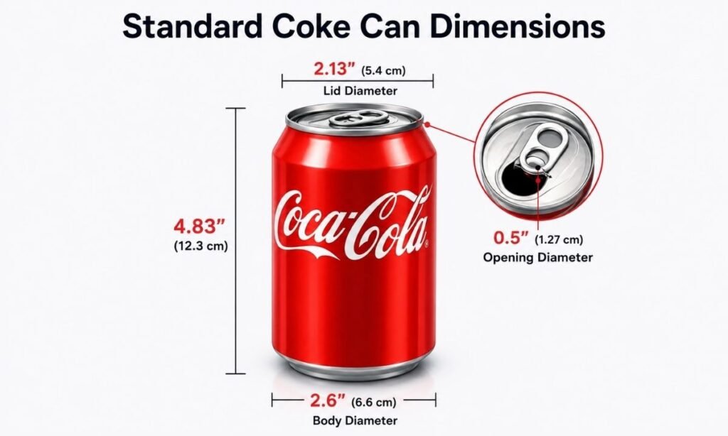 Standard Coke Can Dimensions