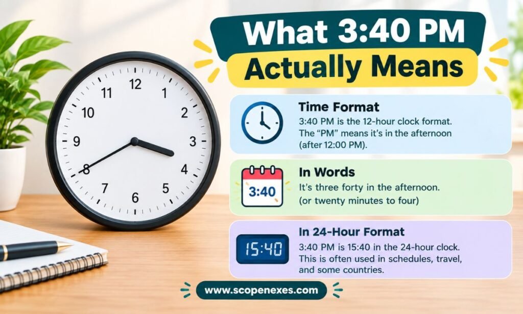 What 3:40 PM Actually Means