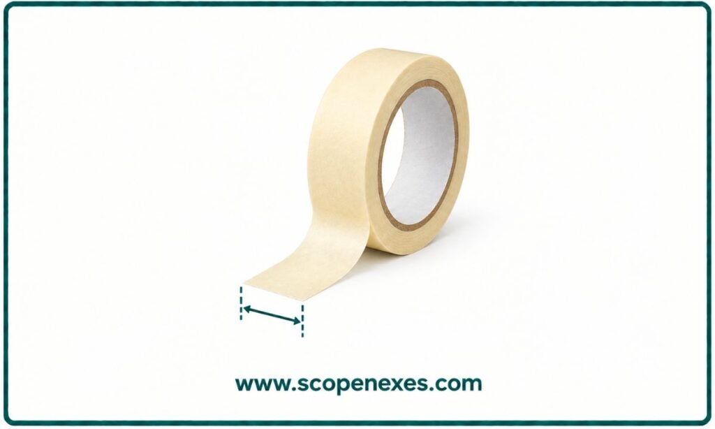 Width of Masking Tape