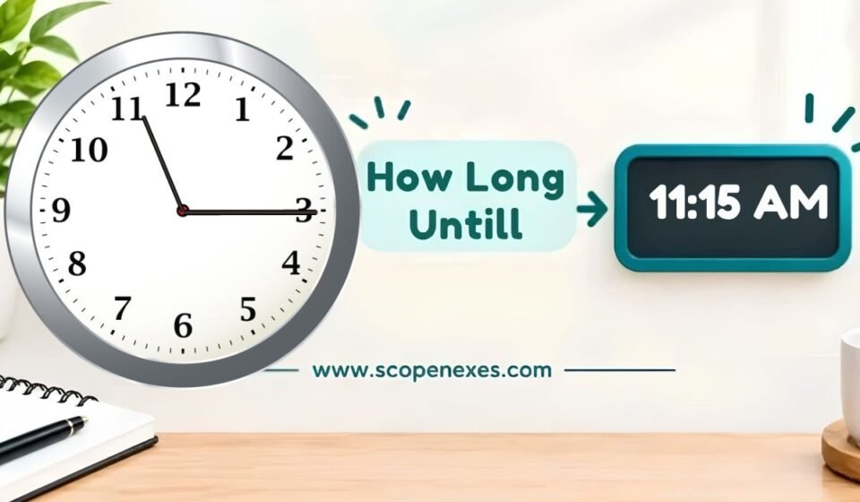 How Long Until 11:15 AM