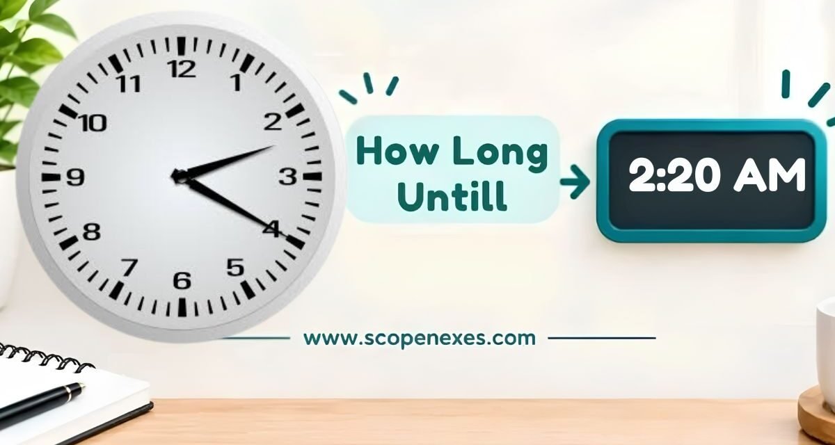 How Long Until 2:20 AM