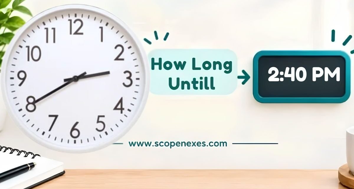 How Long Until 2:40 PM