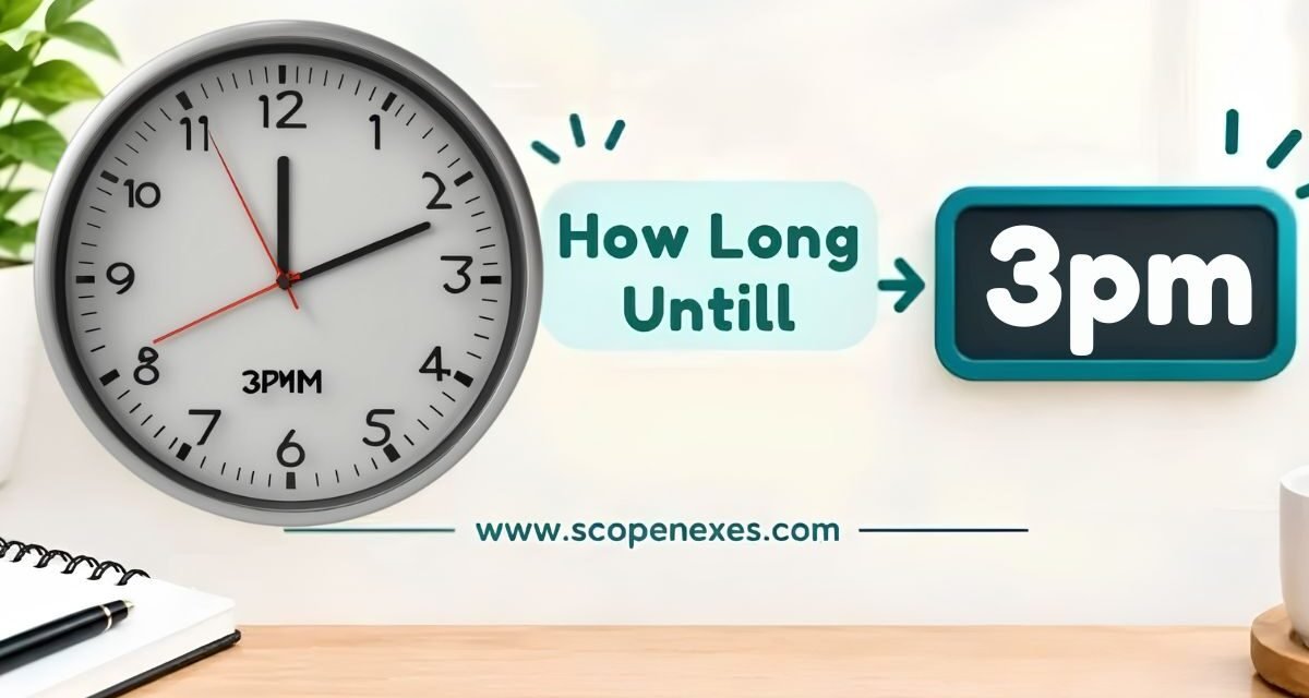 How Long Until 3pm